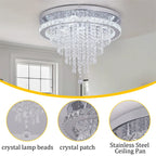 Luxury Crystal Smart LED Chandelier