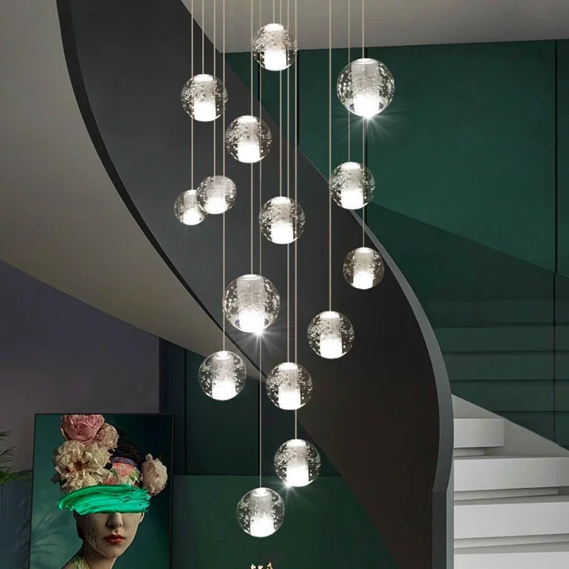 G4 Crystal Ball LED Chandelier
