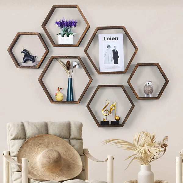 Honeycomb Wall Mounted Storage Racks