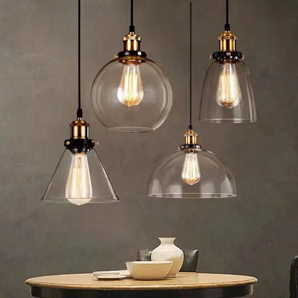 Retro Industrial Loft Pendant Light