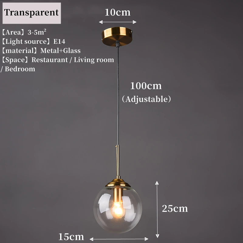 Luxury Modern Hanging Pendant Lamp