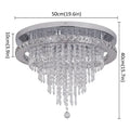 Luxury Crystal Smart LED Chandelier