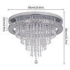 Luxury Crystal Smart LED Chandelier