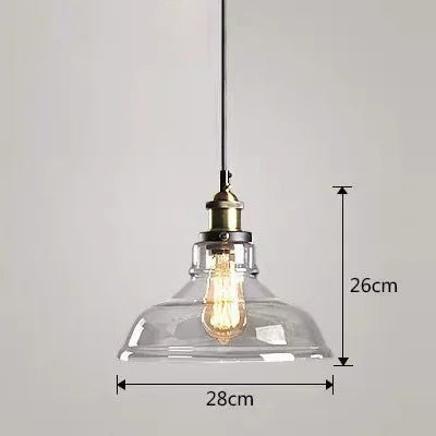 Retro Industrial Loft Pendant Light