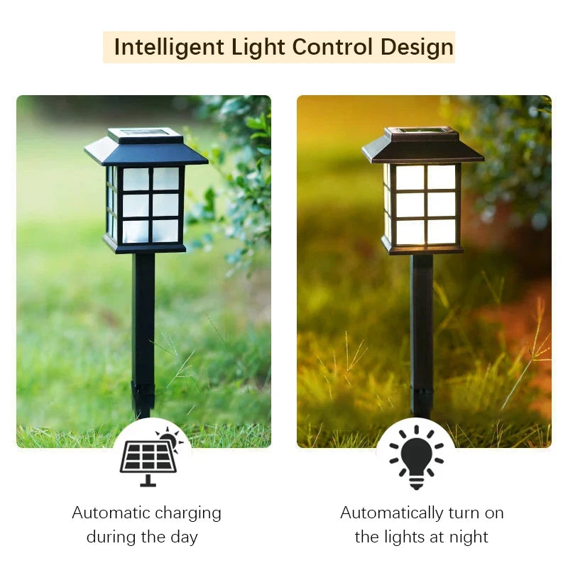 Waterproof 8 Pack Solar Outdoor Path Lights