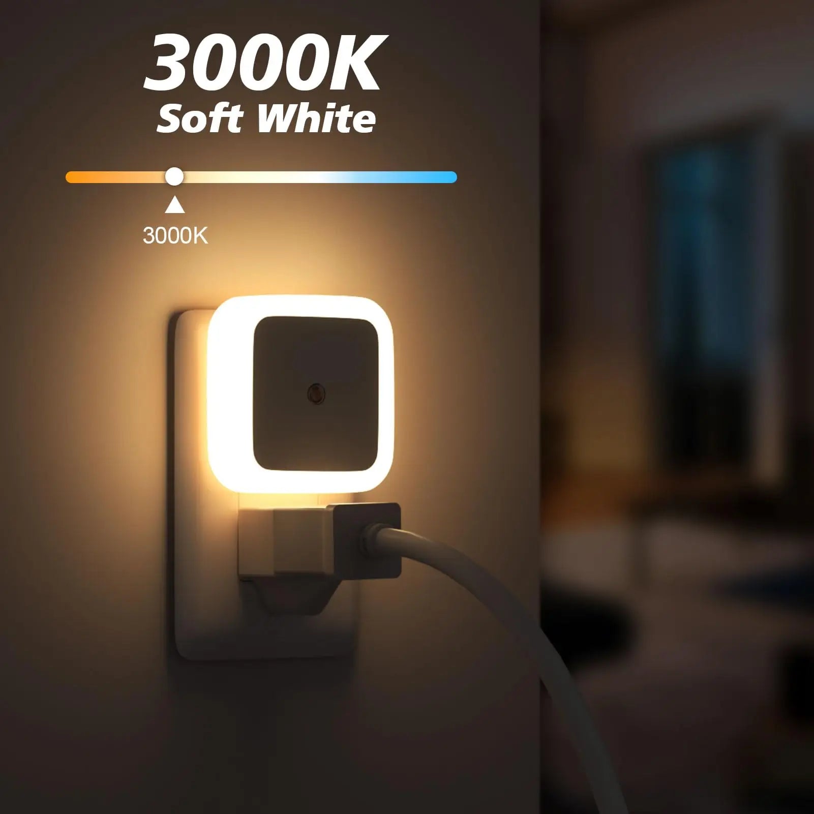 Dimmable Plug Night Light Lamp