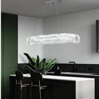 Luxury Nordic Crystal Oval LED Chandelier