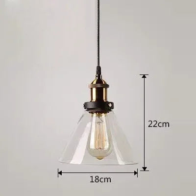 Retro Industrial Loft Pendant Light