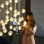 G4 Crystal Ball LED Chandelier