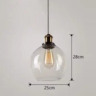 Retro Industrial Loft Pendant Light