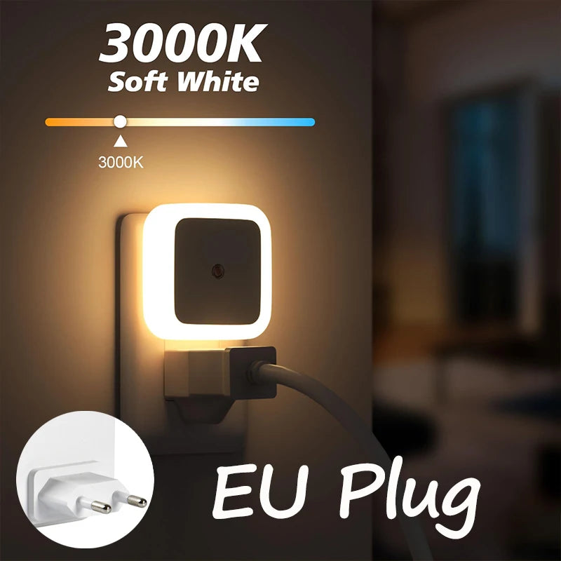 Dimmable Plug Night Light Lamp
