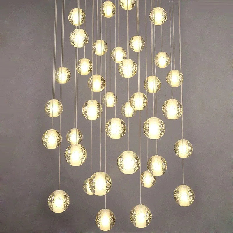 G4 Crystal Ball LED Chandelier