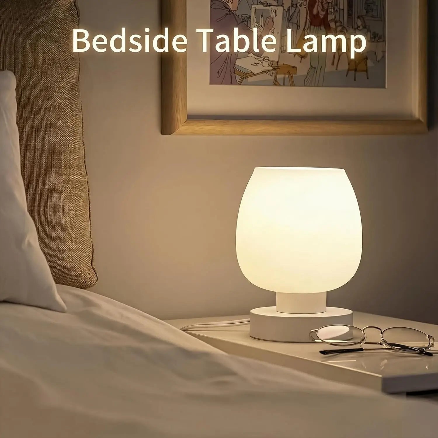 3-Way Dimmable Touch Table Lamp