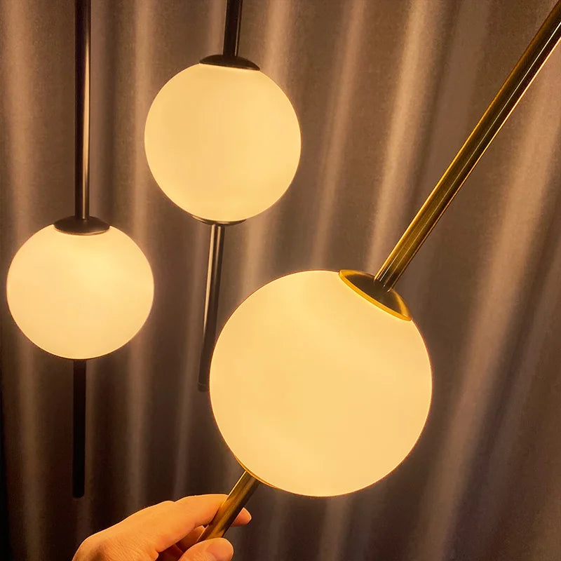 Bedroom Dining Glass Pendant Light