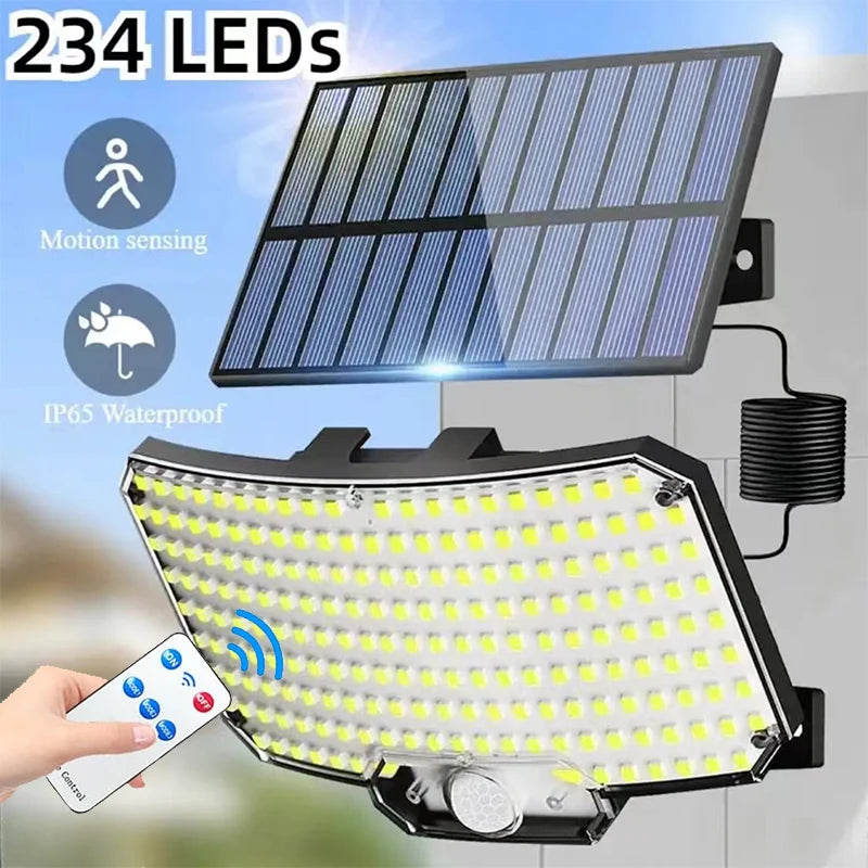 IP65 Solar Motion Sensor Garden Light