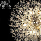 Nordic Crystal Dandelion Floor Lamp
