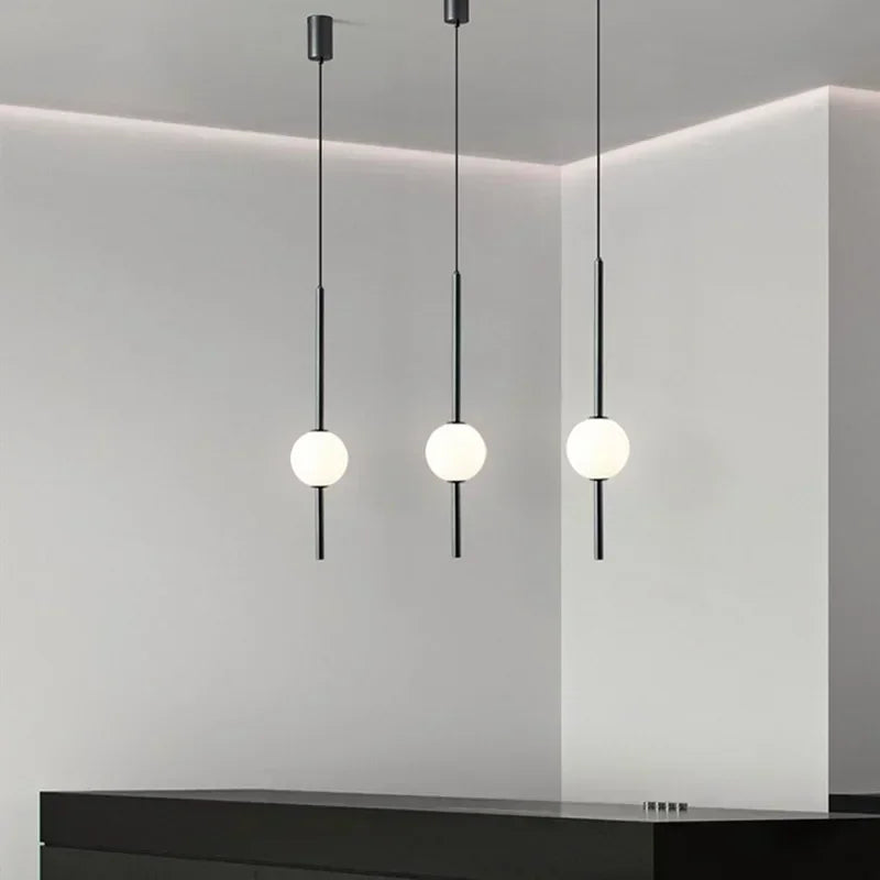 Bedroom Dining Glass Pendant Light