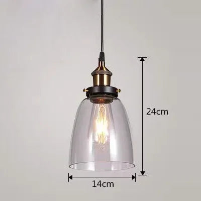 Retro Industrial Loft Pendant Light