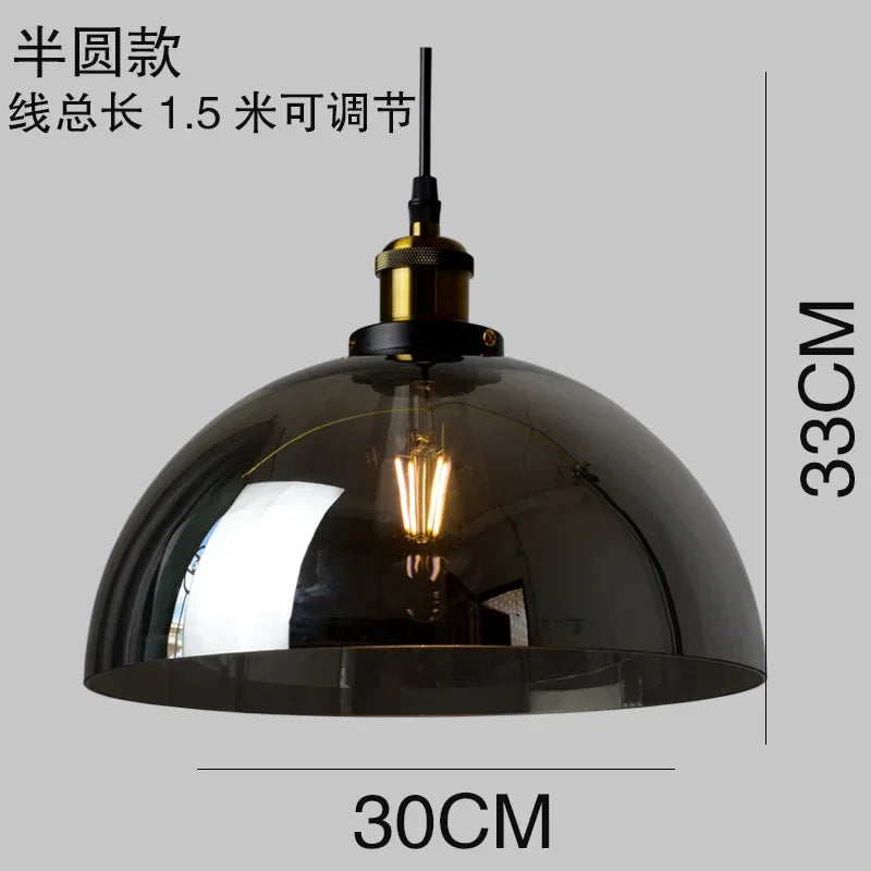 Retro Industrial Loft Pendant Light