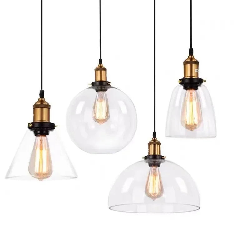 Retro Industrial Loft Pendant Light