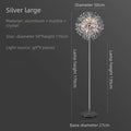 Nordic Crystal Dandelion Floor Lamp