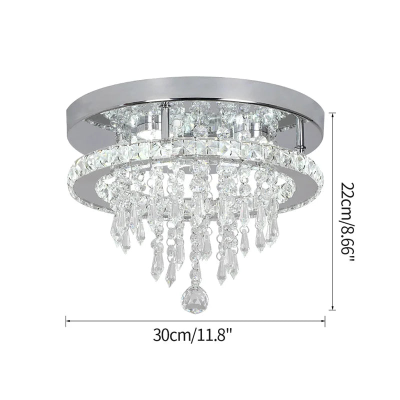 Luxury Crystal Smart LED Chandelier