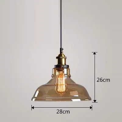 Retro Industrial Loft Pendant Light