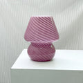 Mushroom Glass Bedroom Desk Lamp