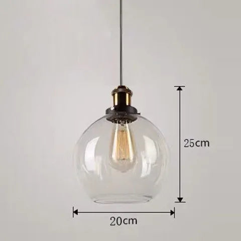 Retro Industrial Loft Pendant Light