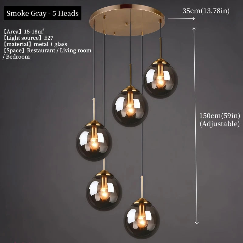 Luxury Modern Hanging Pendant Lamp