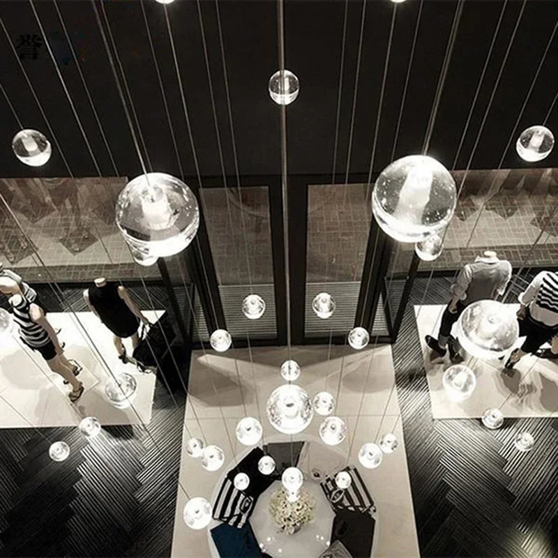 G4 Crystal Ball LED Chandelier