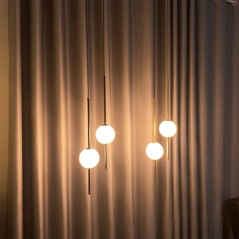 Bedroom Dining Glass Pendant Light