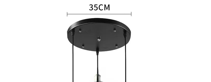 Retro Industrial Loft Pendant Light