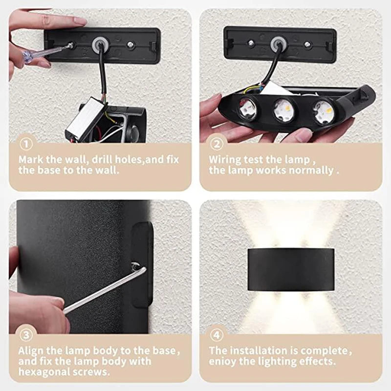 Bedroom Modern Wall Mount Light
