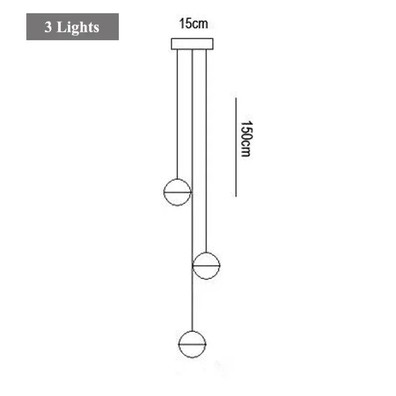 G4 Crystal Ball LED Chandelier