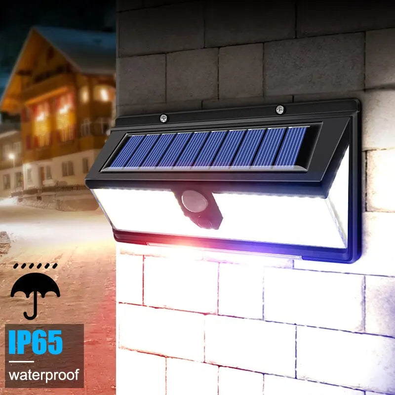 190LED Solar Motion Wall Light