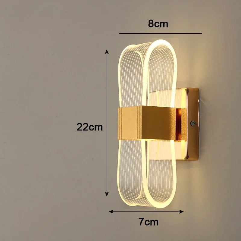 Nordic Aluminum Decorative Wall Light